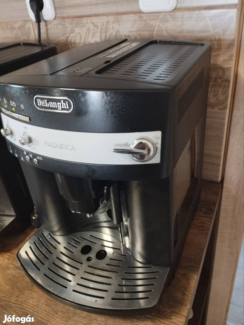 Delonghi automata darálós kávégép, kávéfőző szép állapotban [ECO]